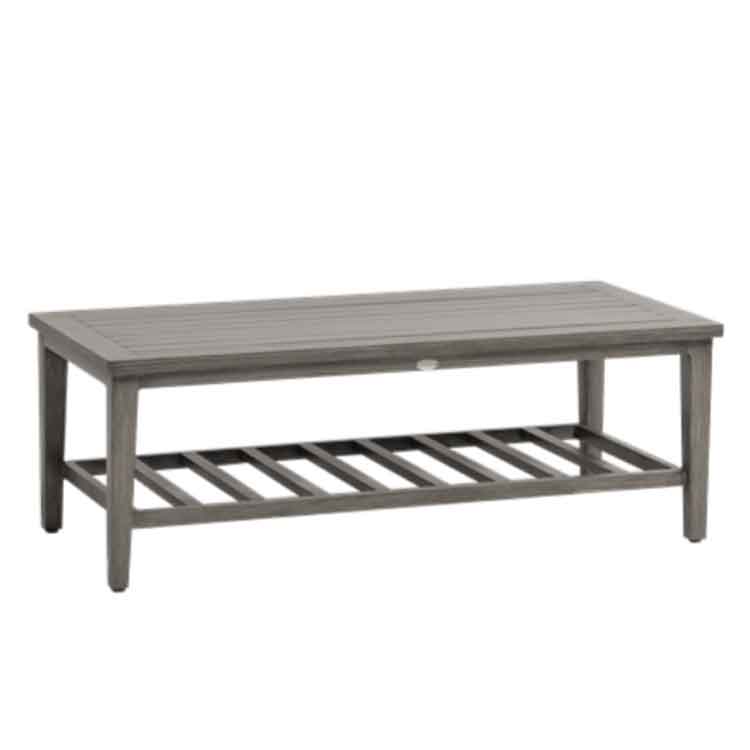 Ratana Cabo San Lucas 47" Rectangle Slat Coffee Table Outdoor Furniture